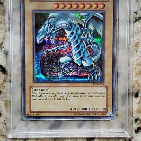 2004 Yu-GI-Oh Blue-Eyes White Dragon PSA 10 PCK-001 Power Of Chaos Kaiba Revenge - Picture 3 of 5